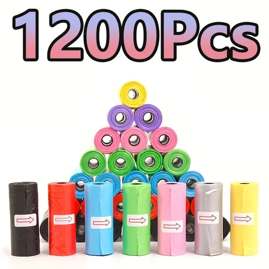 120 Rolls Dog Poop Bag Outdoor Cleaning Poop Bag Outdoor Clean Pets