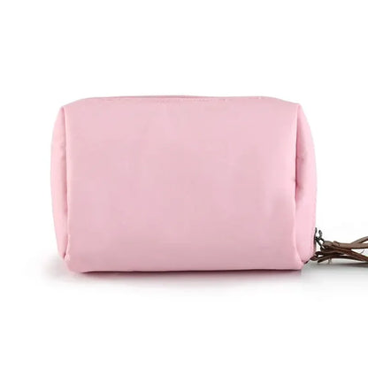 2024 New Women's Small Bag Toiletry Bag Portable Mini Solid Color