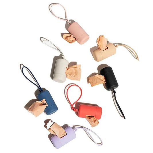 New Dog Poop Bags Dispenser Carrier Portable Pet Waste Bag Dispenser
