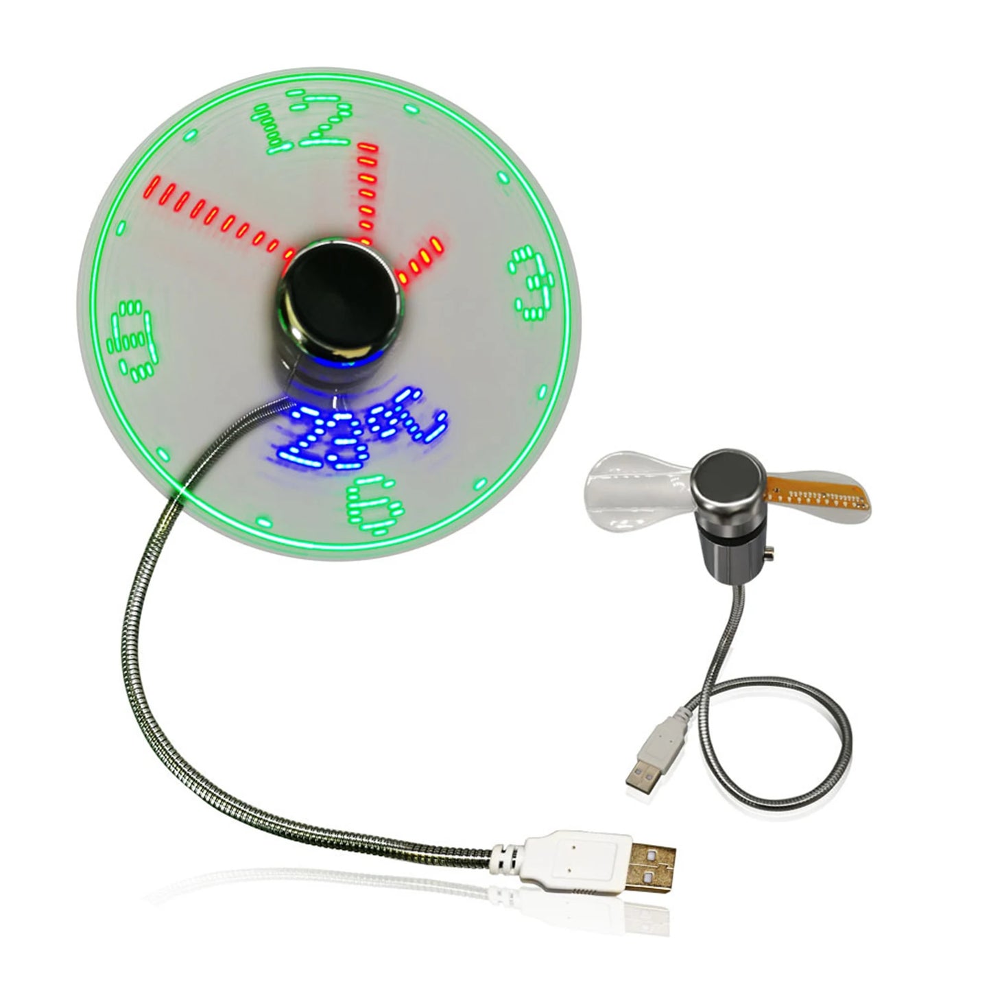 Multifunctional Display Real Time temperature Portable Household USB