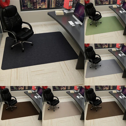 90x120cm Office Rolling Chair Mat Computer Gaming Chair Mat Colors