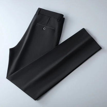 Male Smart Casual Pants Stretchy Sports Men's Fast Dry Trousers Spring