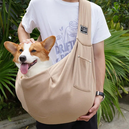 Comfortable Pet Crossbody Shoulder Bag Outdoor Travel Portable Cat