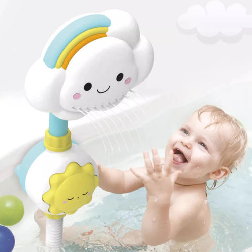 1pcs Kids cloud shower toy, baby bathtub toy, children's bathtub water
