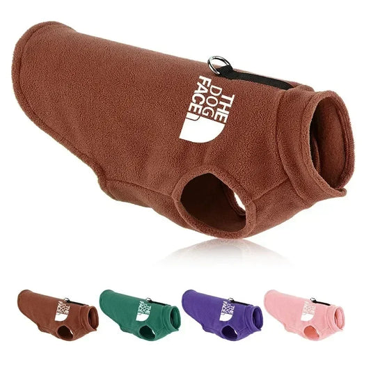 Pet Dog Clothes Autumn Winter Coat Fleece Warm Sweater Vest For Small