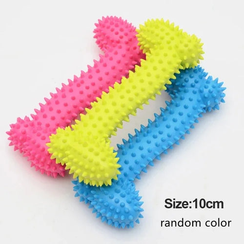 Pet Toys for Small Dogs Rubber Resistance To Bite Dog Toy Teeth