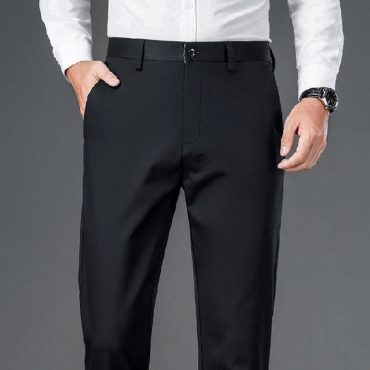 Male Smart Casual Pants Stretchy Sports Men's Fast Dry Trousers Spring