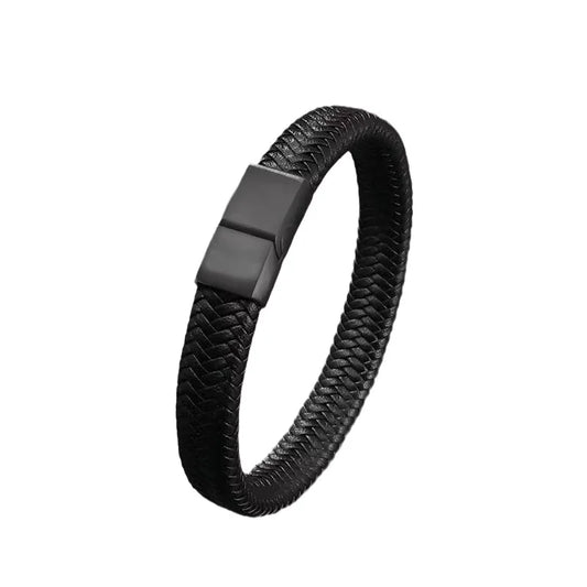 1PC Men's and Women's Fashion Trend Leather Weaving Rope Bracelet