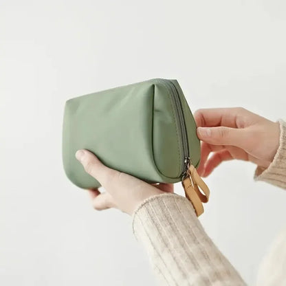 2024 New Women's Small Bag Toiletry Bag Portable Mini Solid Color