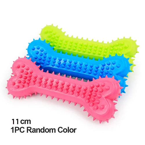 Pet Toys for Small Dogs Rubber Resistance To Bite Dog Toy Teeth