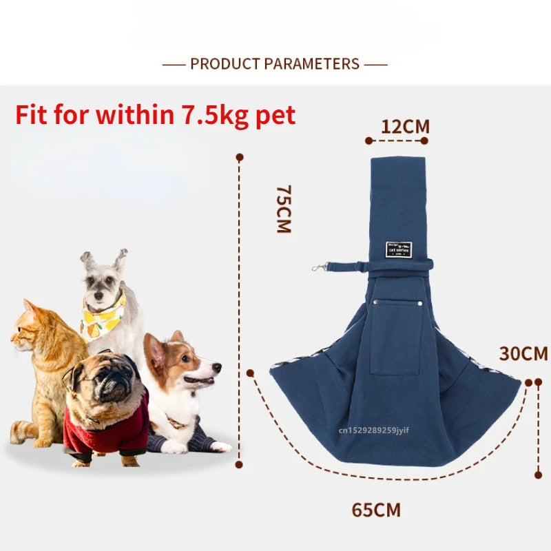 Comfortable Pet Crossbody Shoulder Bag Outdoor Travel Portable Cat