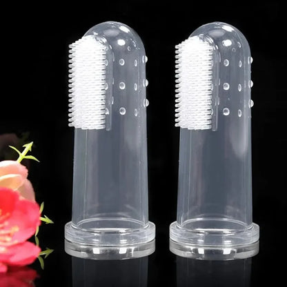 Soft pet finger toothbrush Teddy dog toothbrush tartar dental care dog