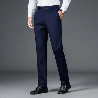 Male Smart Casual Pants Stretchy Sports Men's Fast Dry Trousers Spring