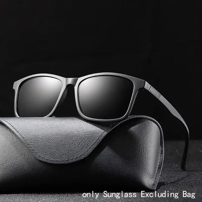 2024 New Men's Business Polarized Sunglasses Square Frame Fashion