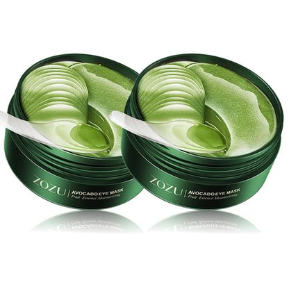 120pcs Avocado Golden Collagen Eye Mask Anti Dark Circles Removal Eye