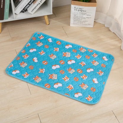 Reusable Dog Pee Pad Blanket Absorbent Diaper Washable Puppy Training