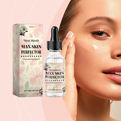 WEST MONTH Chest Neck Face Lifting Oil Efficient Nourishment Deeply