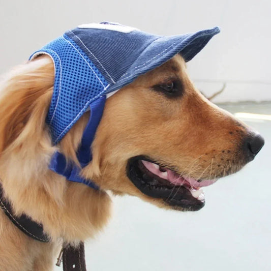 Sun Hats Pet Supplies Breathable Baseball Dog Caps Travel Pet Dogs