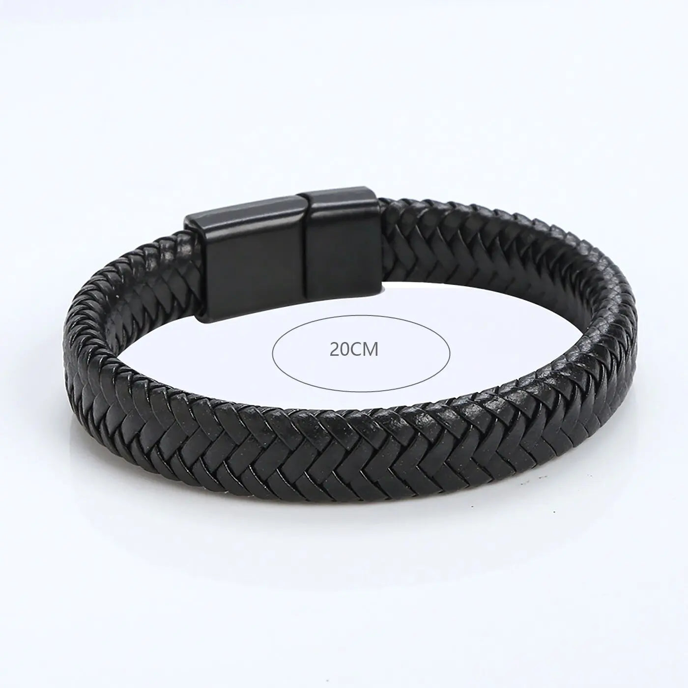 1PC Men's and Women's Fashion Trend Leather Weaving Rope Bracelet