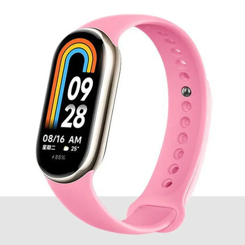 Silicone Strap For Xiaomi Mi band 8-8 NFC Sport Belt Replacement