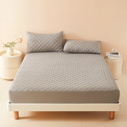1pc 3D Air Fabric Thick Mattress Cover, 100% Waterproof Mattress