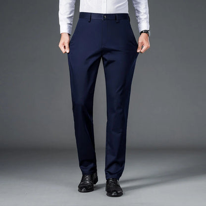 Male Smart Casual Pants Stretchy Sports Men's Fast Dry Trousers Spring