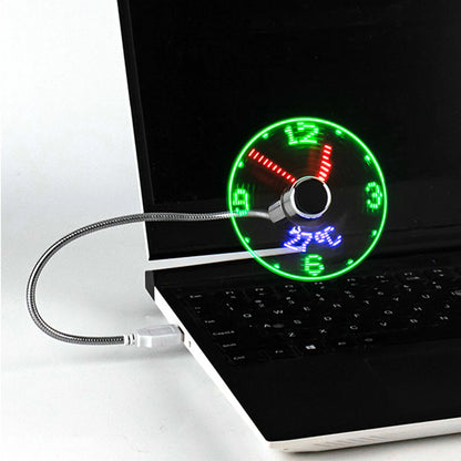 Multifunctional Display Real Time temperature Portable Household USB
